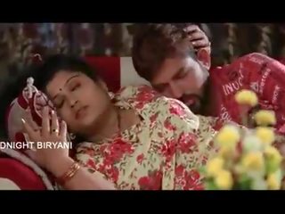 Indian Mallu Aunty X rated movie bgrade mov with boobs press scene At Bedroom - Wowmoyback