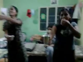 North india girls try to drink bir in their host