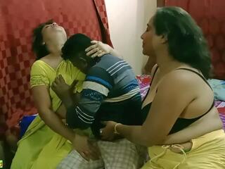 Indian Bengali stripling Getting Scared to Fuck Two MILF. | xHamster