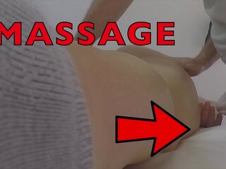 Massage Hidden Camera Records Fat Wife Groping Masseur's prick