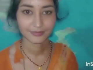 Xxx clip of Indian gorgeous young female Lalita bhabhi&comma; Indian best fucking video